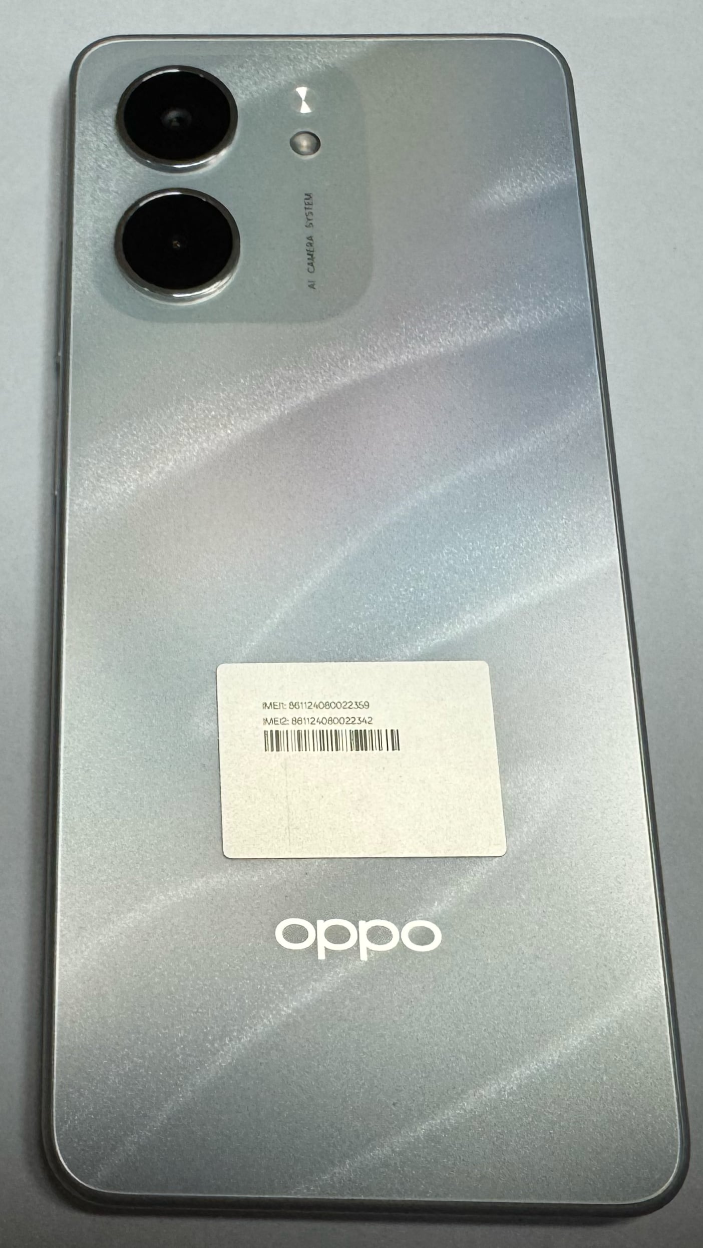 OPPO A5x 本体:裏