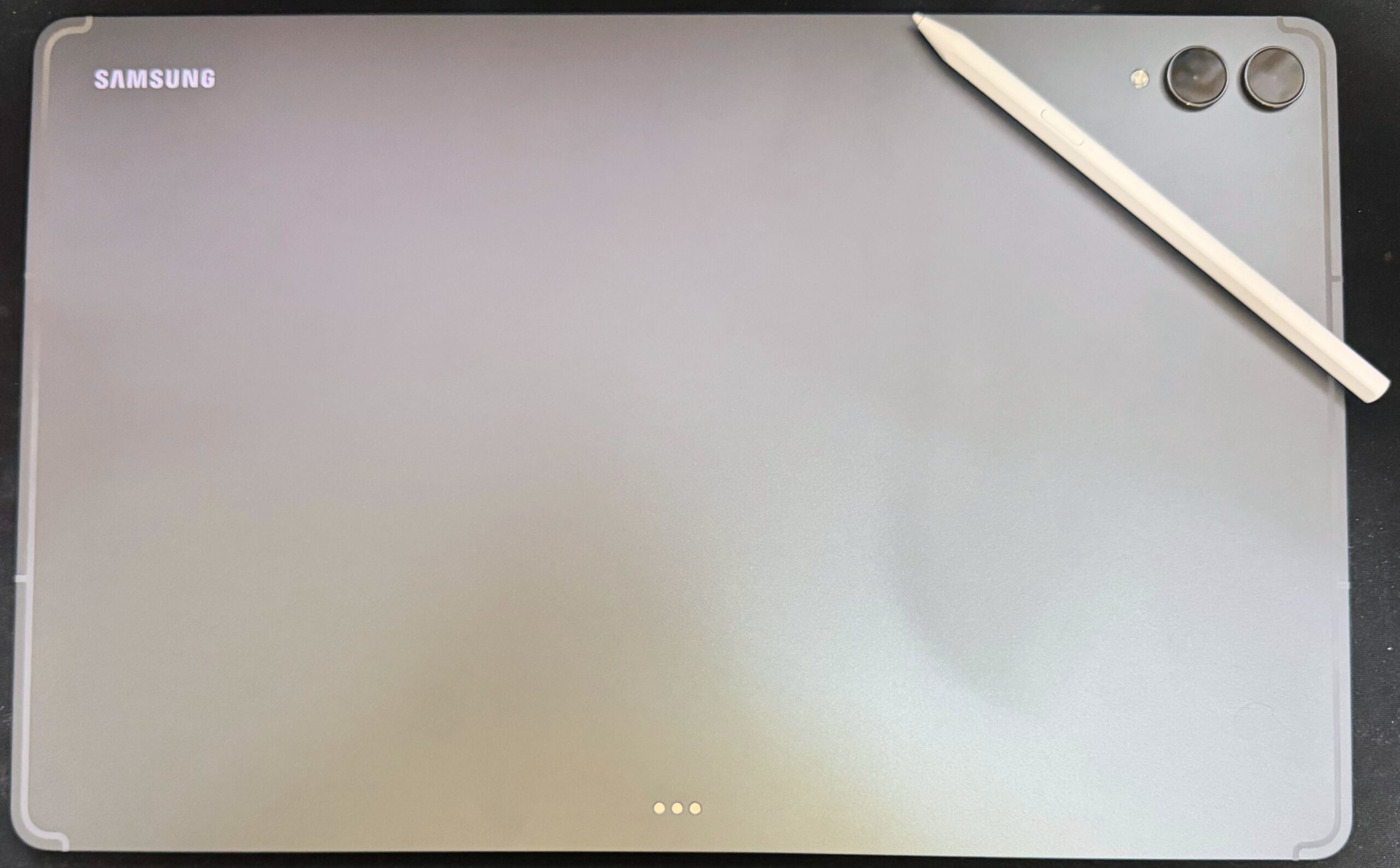 Samsung Galaxy Tab S11 Ultraの裏側